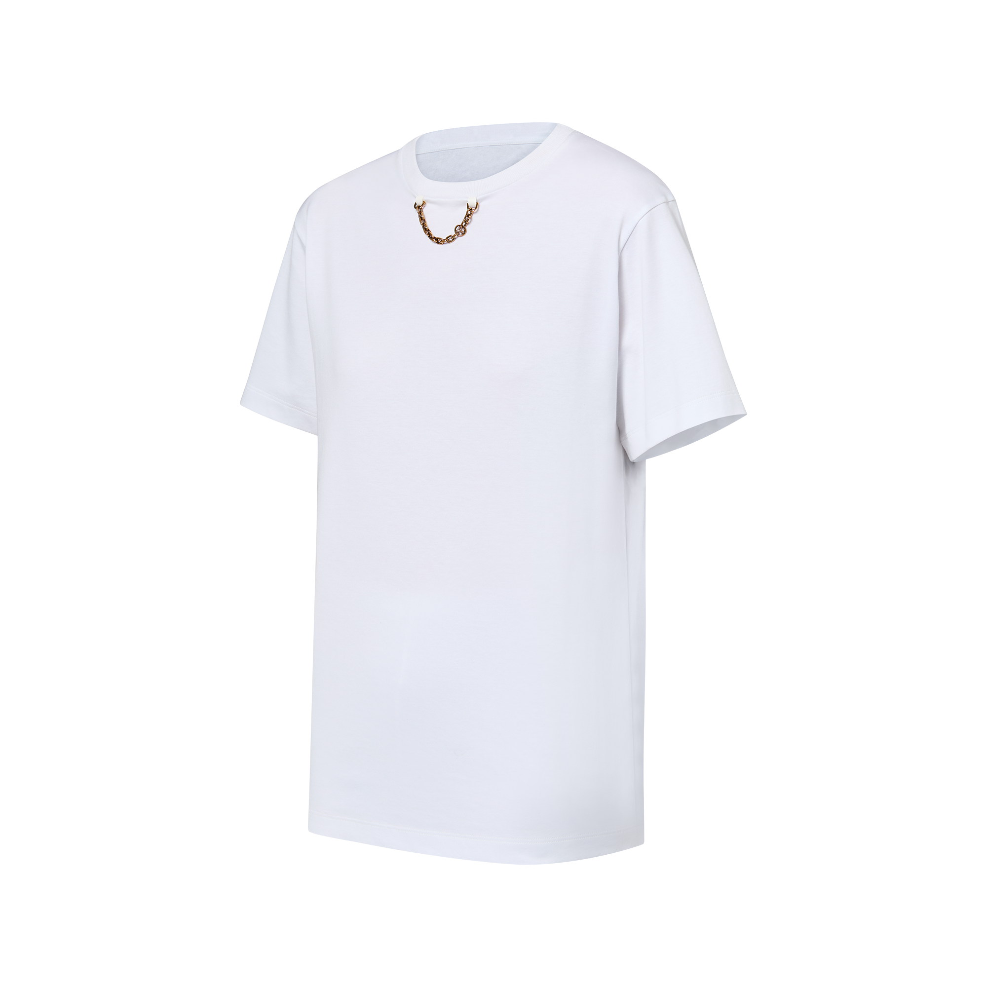 Chain Detail TShirt Luxury Tops Ready to Wear Women LOUIS VUITTON